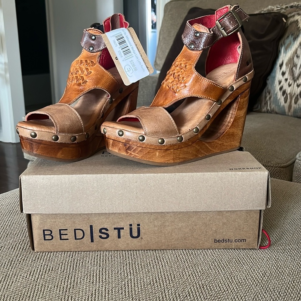 COPY - Beautiful Bed Stu wedge shoe, very comfortable super cute